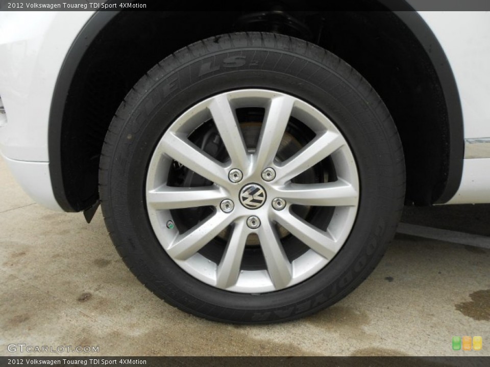 2012 Volkswagen Touareg TDI Sport 4XMotion Wheel and Tire Photo #62118974