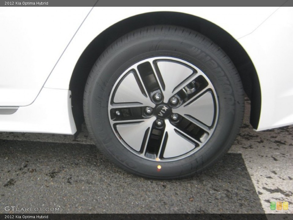 2012 Kia Optima Hybrid Wheel and Tire Photo #62127986