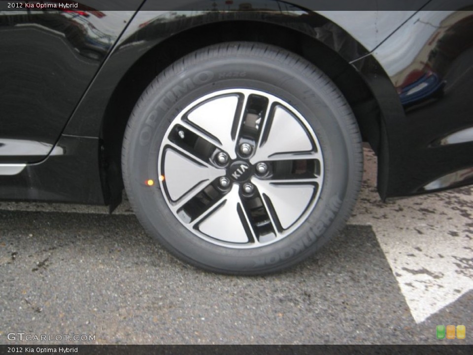 2012 Kia Optima Hybrid Wheel and Tire Photo #62128487