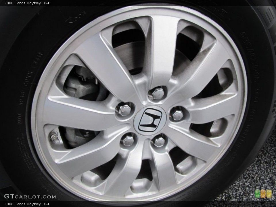 2008 Honda Odyssey EX-L Wheel and Tire Photo #62133722