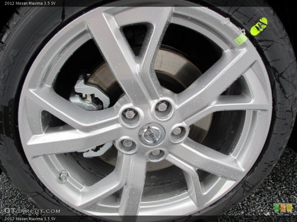 2012 Nissan Maxima 3.5 SV Wheel and Tire Photo #62136275
