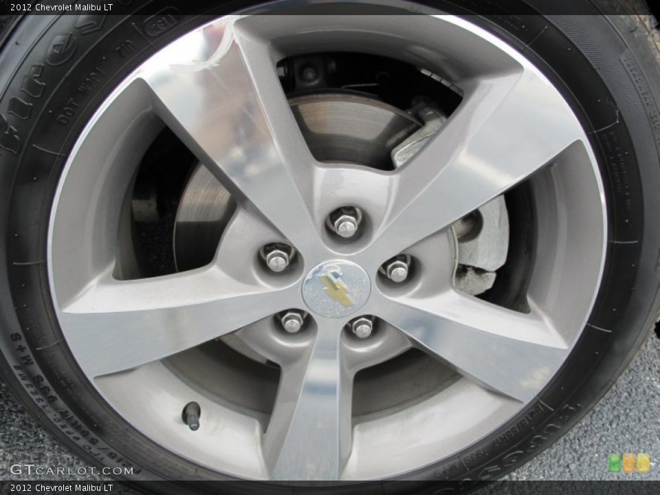 2012 Chevrolet Malibu LT Wheel and Tire Photo #62137368