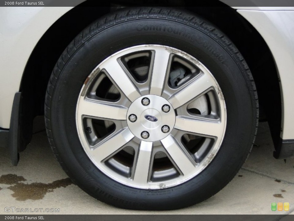 2008 Ford Taurus SEL Wheel and Tire Photo #62143346