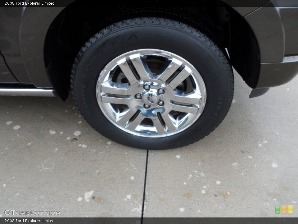 2008 Ford Explorer Limited Wheel and Tire Photo #62143718