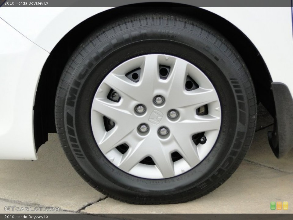 2010 Honda Odyssey LX Wheel and Tire Photo #62143982