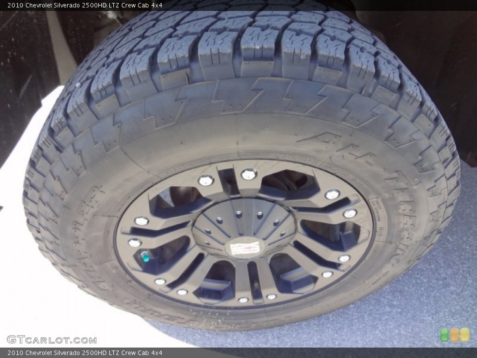 2010 Chevrolet Silverado 2500HD Custom Wheel and Tire Photo #62148420