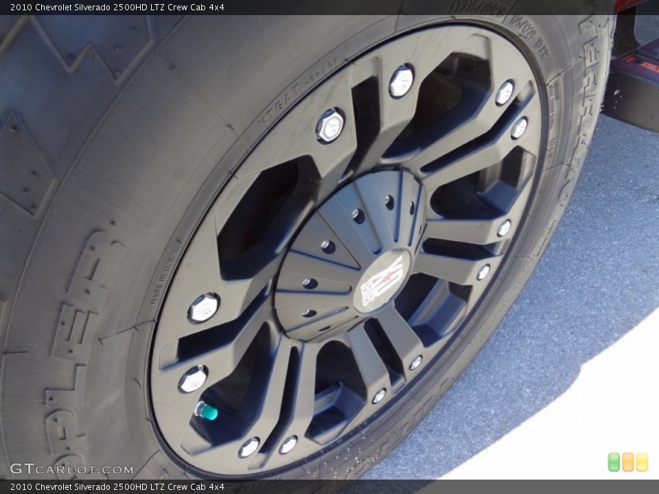 2010 Chevrolet Silverado 2500HD Custom Wheel and Tire Photo #62148434