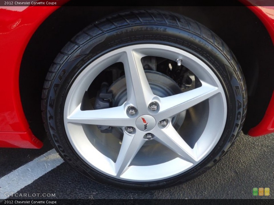 2012 Chevrolet Corvette Coupe Wheel and Tire Photo #62148865