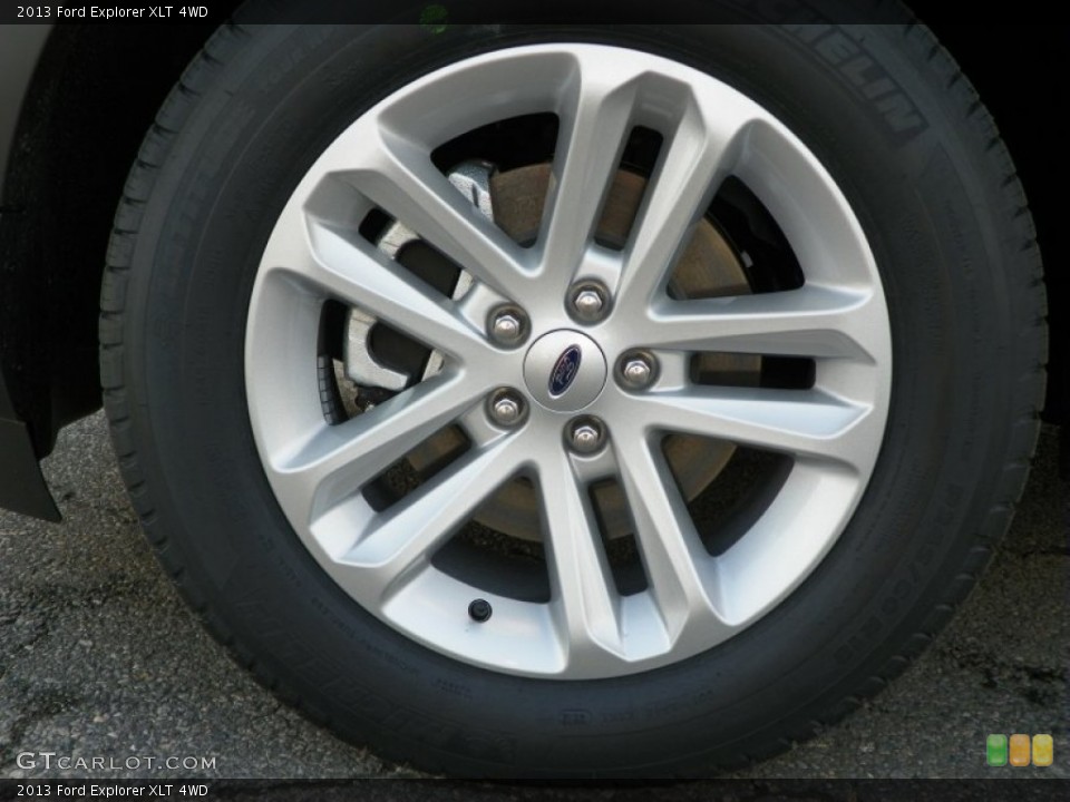 2013 Ford Explorer XLT 4WD Wheel and Tire Photo #62155584