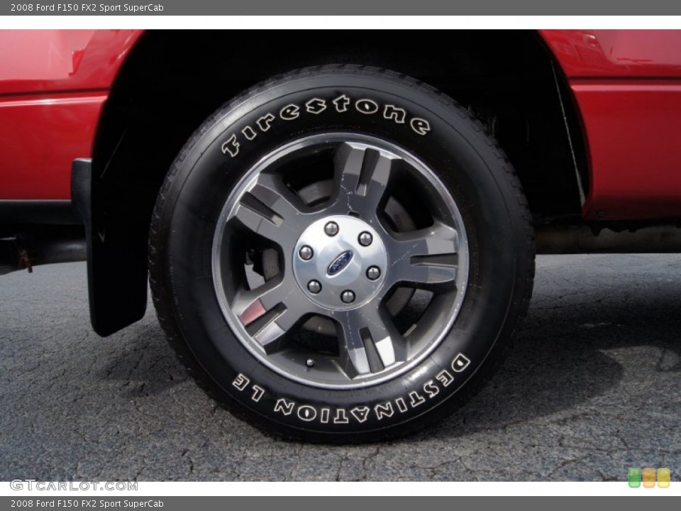 2008 Ford F150 FX2 Sport SuperCab Wheel and Tire Photo #62158074