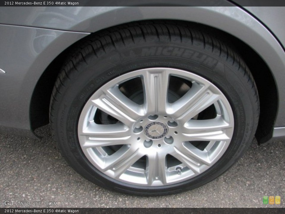2012 Mercedes-Benz E 350 4Matic Wagon Wheel and Tire Photo #62179657