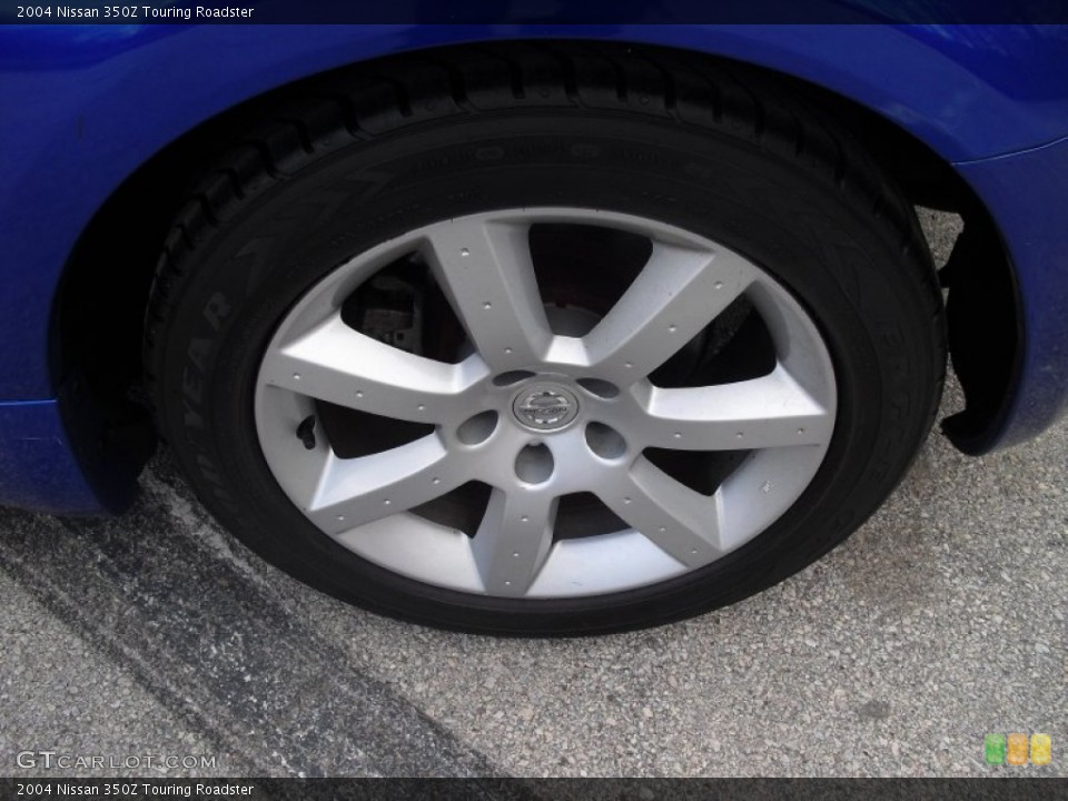 2004 Nissan 350Z Touring Roadster Wheel and Tire Photo #62182802