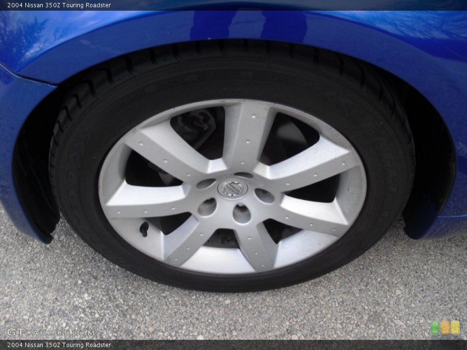 2004 Nissan 350Z Touring Roadster Wheel and Tire Photo #62182813