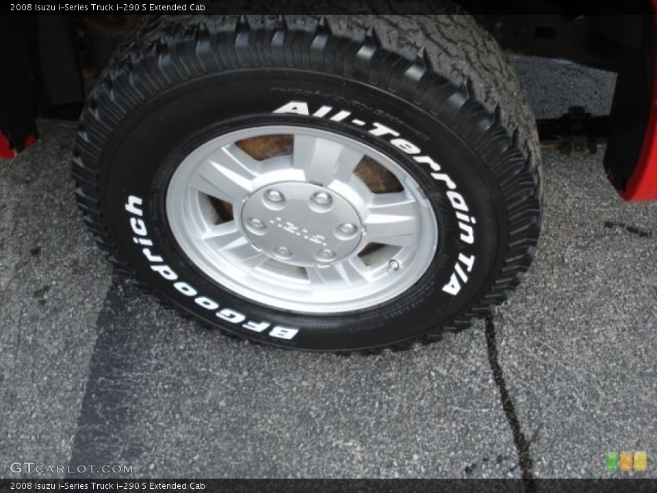 2008 Isuzu i-Series Truck i-290 S Extended Cab Wheel and Tire Photo #62188588