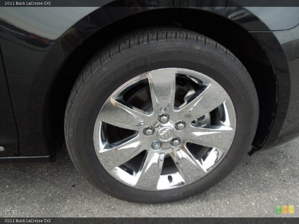 2011 Buick LaCrosse CXS Wheel and Tire Photo #62189902