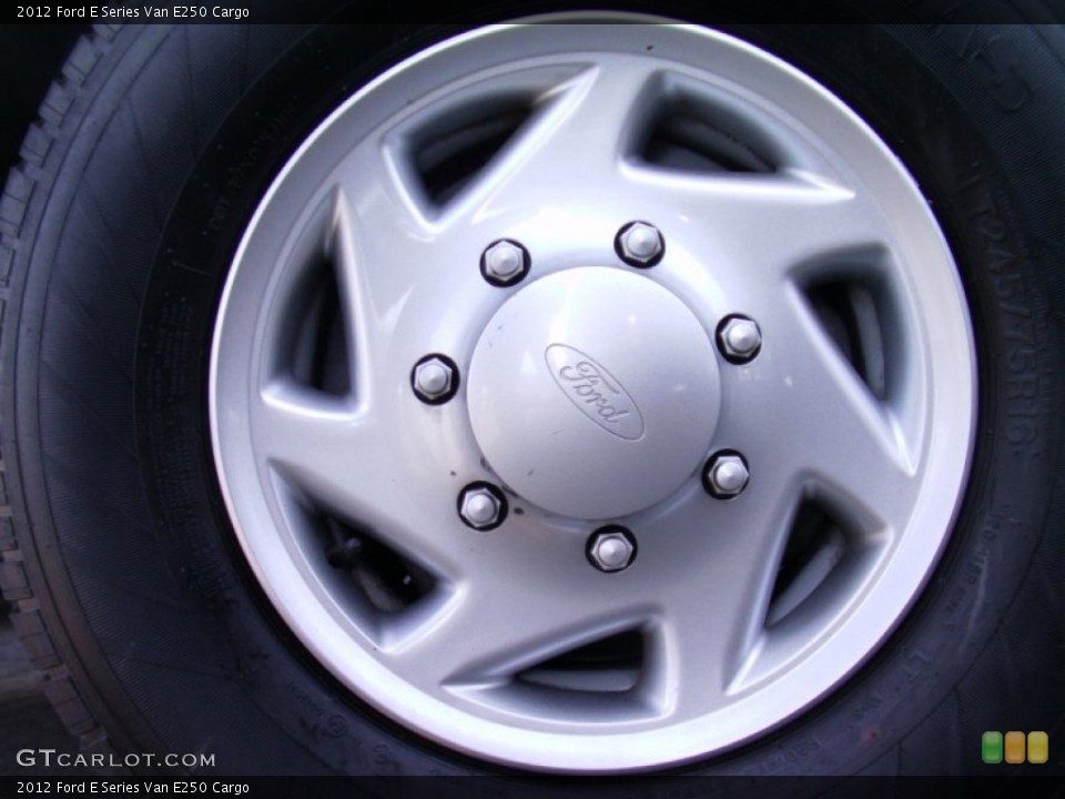 2012 Ford E Series Van E250 Cargo Wheel and Tire Photo #62191759