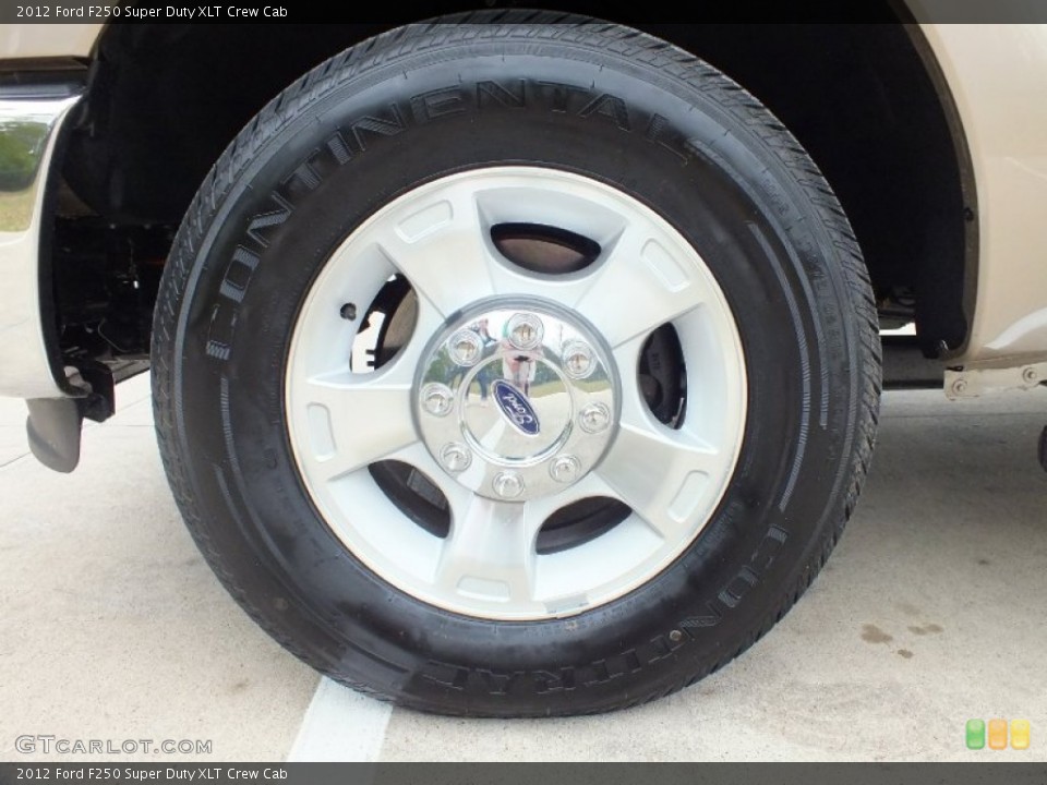 2012 Ford F250 Super Duty XLT Crew Cab Wheel and Tire Photo #62198234