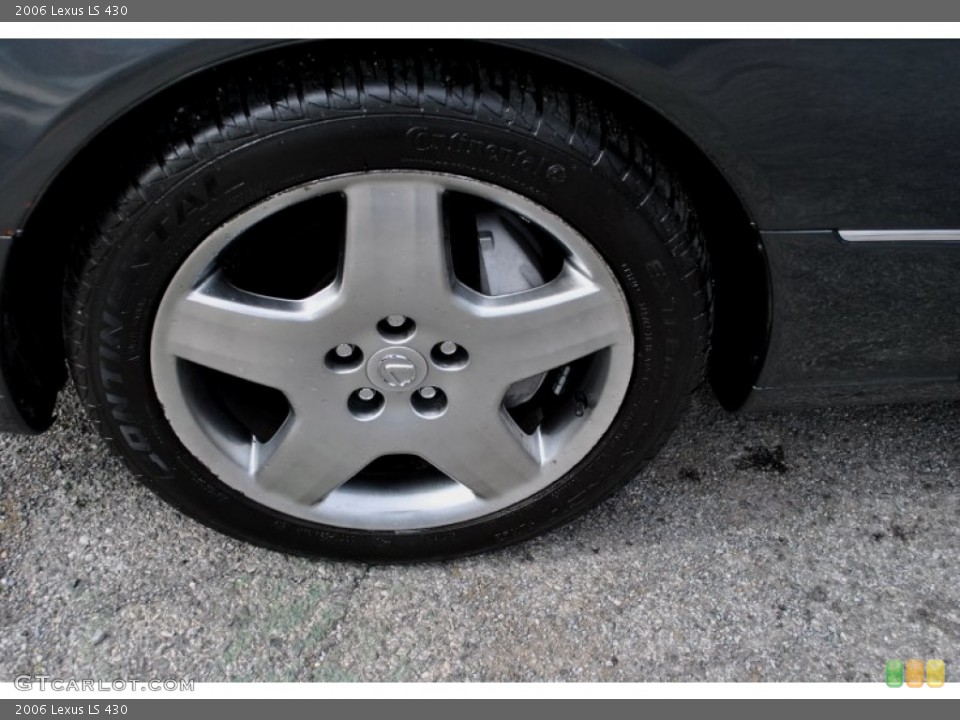 2006 Lexus LS 430 Wheel and Tire Photo #62201174