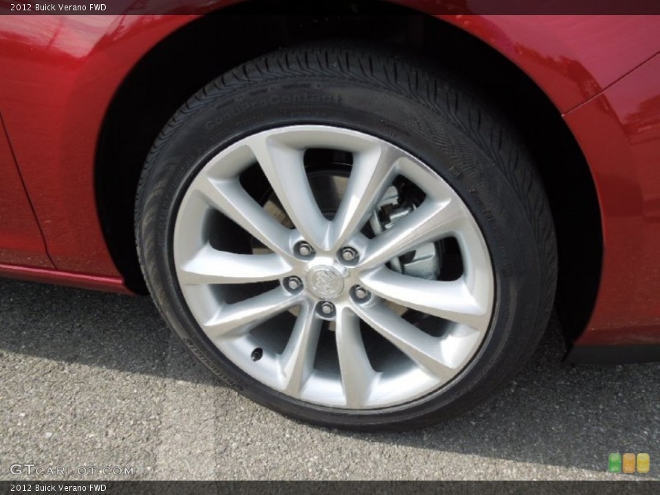 2012 Buick Verano FWD Wheel and Tire Photo #62201960