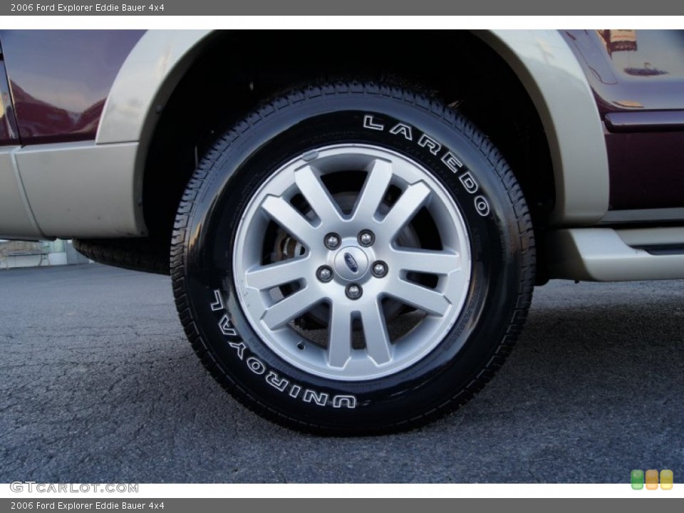 2006 Ford Explorer Eddie Bauer 4x4 Wheel and Tire Photo #62203481