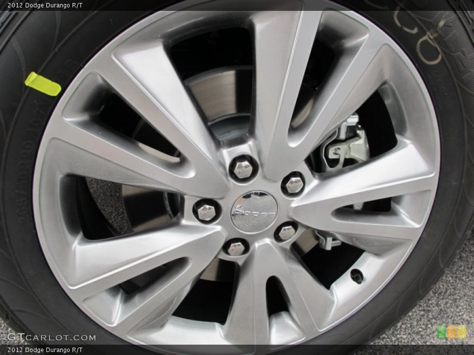 2012 Dodge Durango R/T Wheel and Tire Photo #62205334