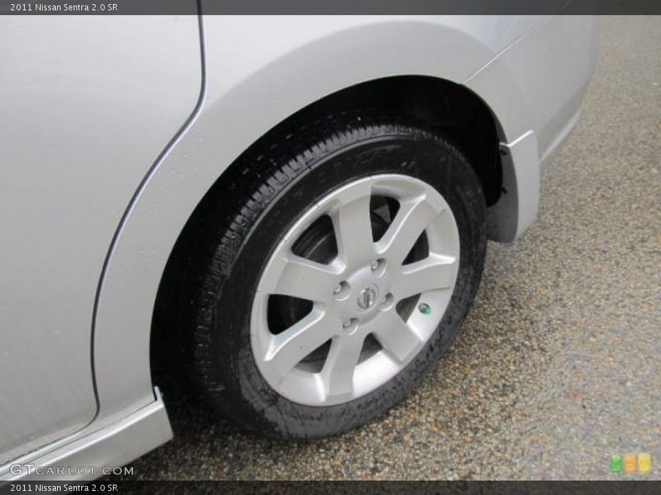 2011 Nissan Sentra 2.0 SR Wheel and Tire Photo #62211861