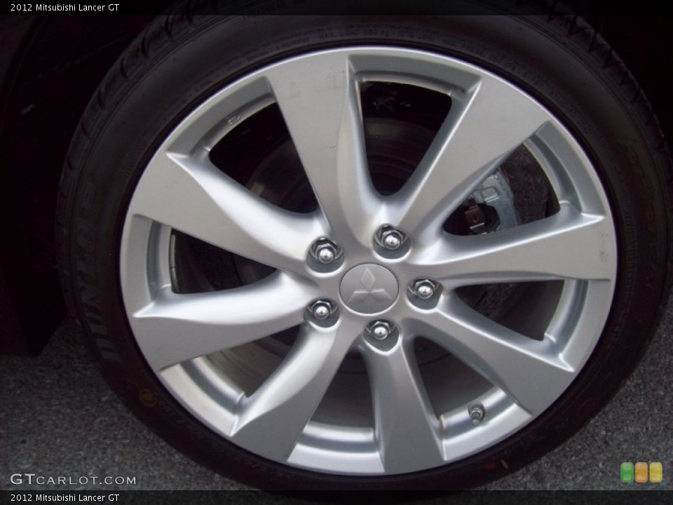 2012 Mitsubishi Lancer GT Wheel and Tire Photo #62213888