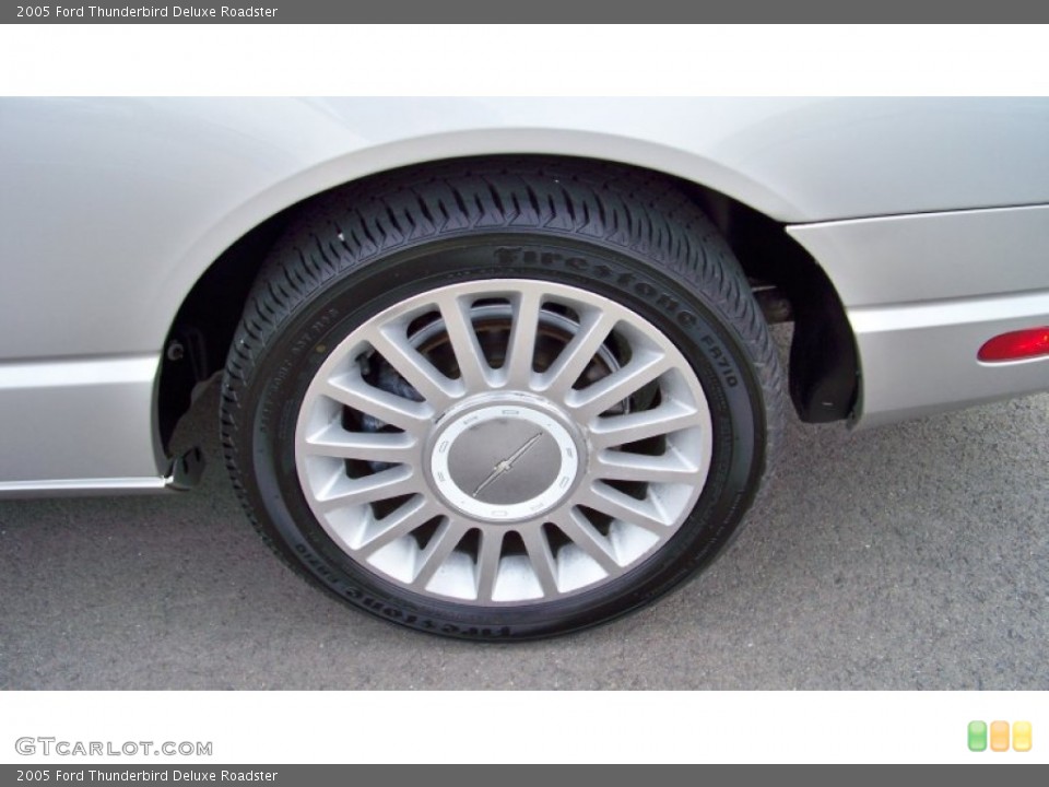 2005 Ford Thunderbird Deluxe Roadster Wheel and Tire Photo #62216490