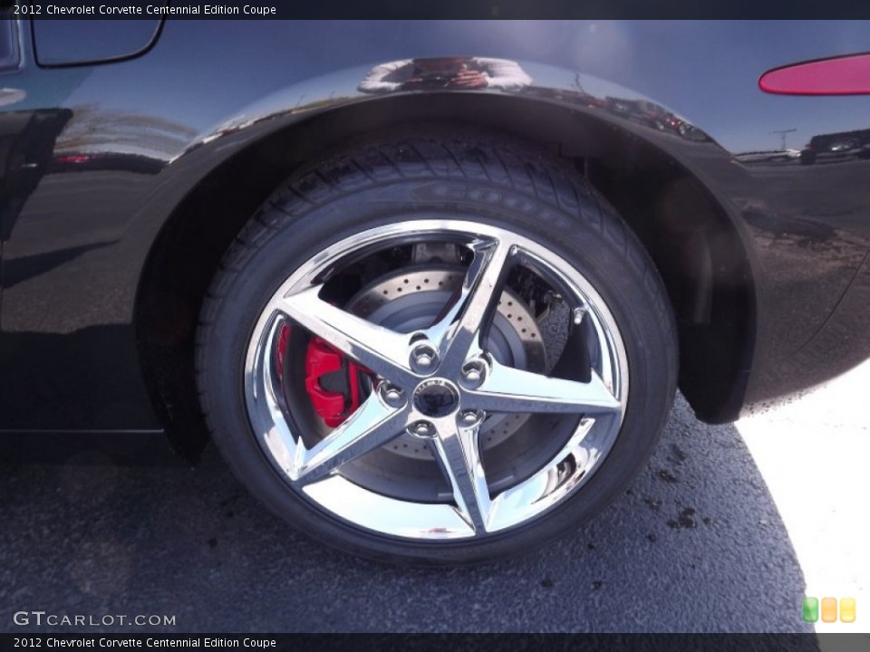 2012 Chevrolet Corvette Centennial Edition Coupe Wheel and Tire Photo #62216834