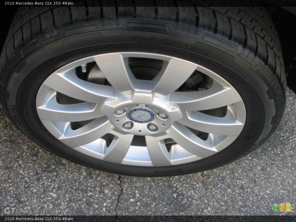 2010 Mercedes-Benz GLK 350 4Matic Wheel and Tire Photo #62231818