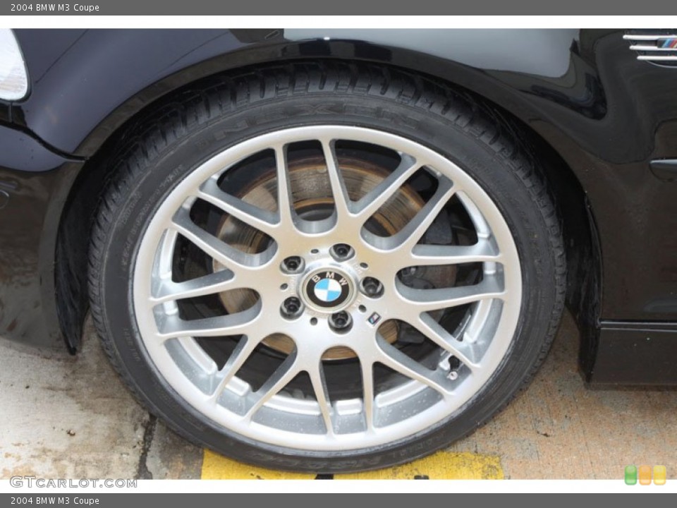 2004 BMW M3 Coupe Wheel and Tire Photo #62238901