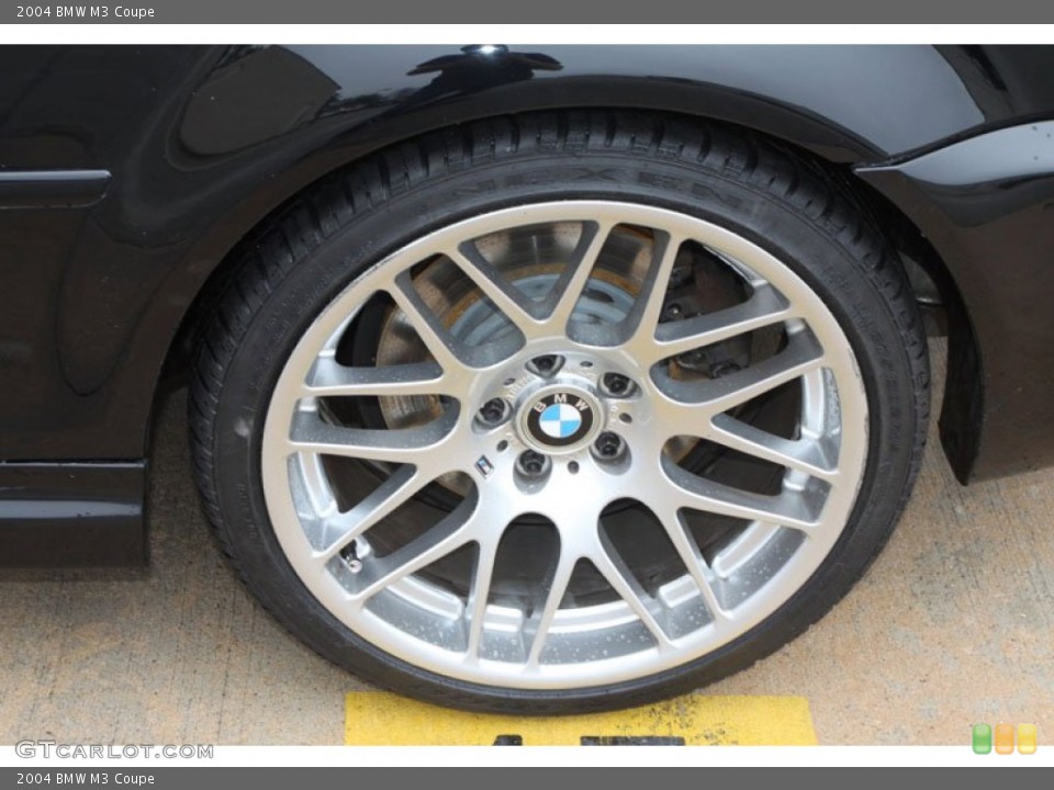 2004 BMW M3 Coupe Wheel and Tire Photo #62238907