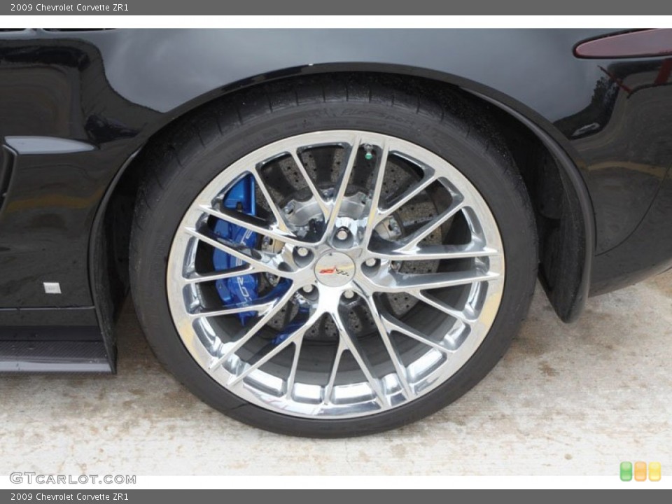 2009 Chevrolet Corvette ZR1 Wheel and Tire Photo #62246892