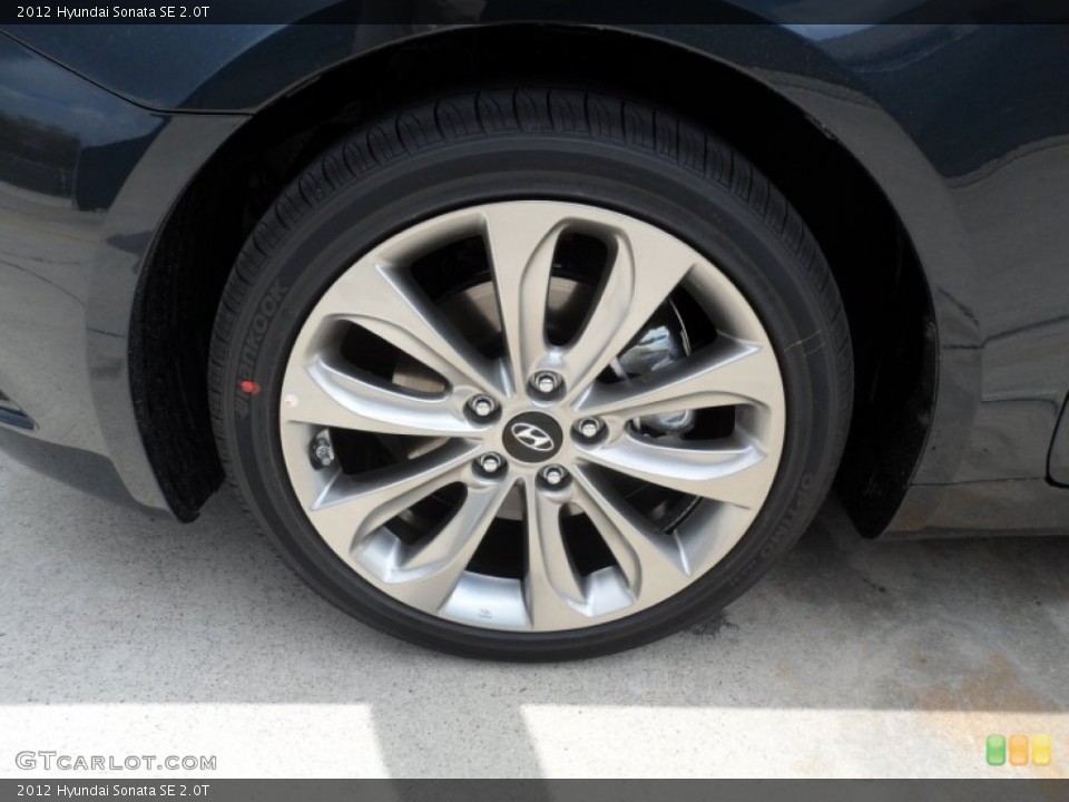 2012 Hyundai Sonata SE 2.0T Wheel and Tire Photo #62252632