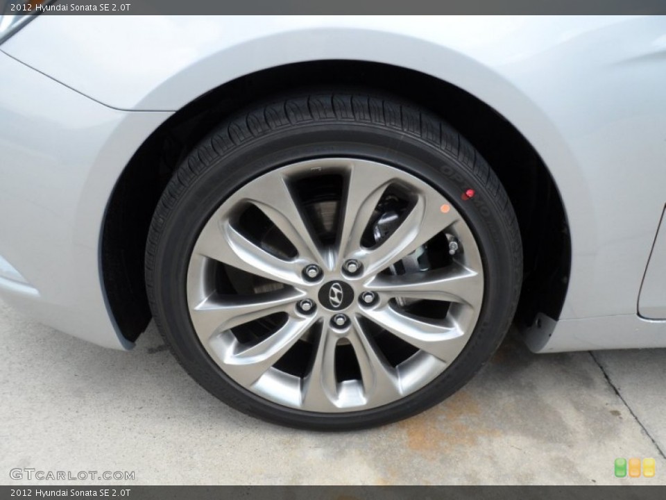 2012 Hyundai Sonata SE 2.0T Wheel and Tire Photo #62253586