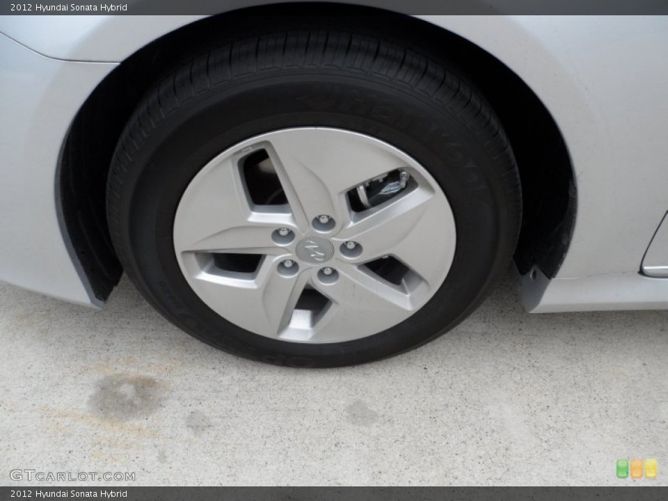 2012 Hyundai Sonata Hybrid Wheel and Tire Photo #62257099