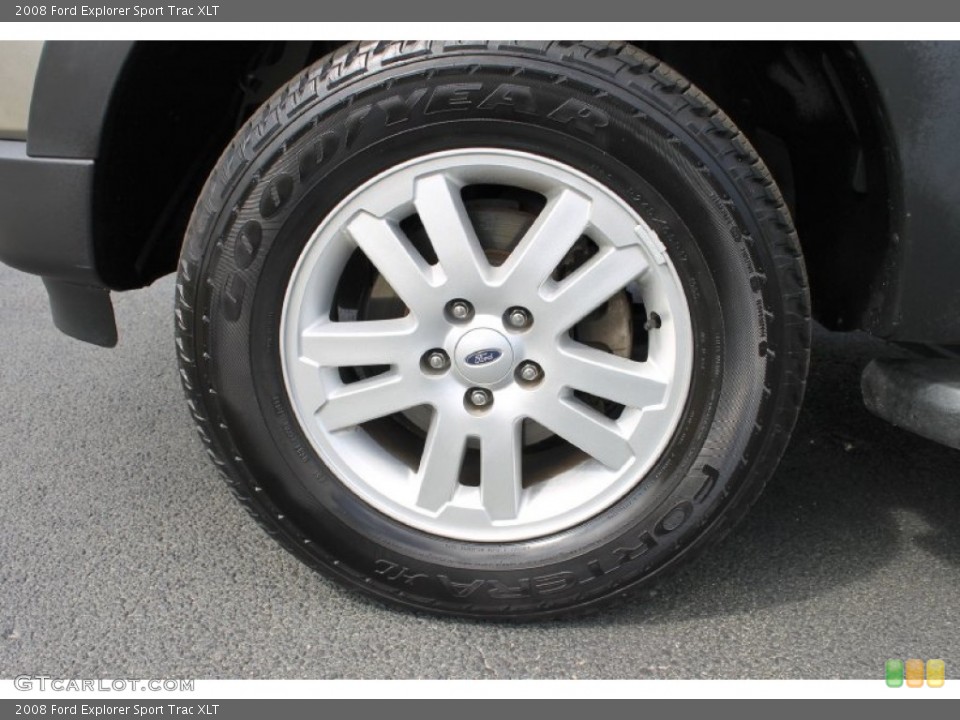 2008 Ford Explorer Sport Trac XLT Wheel and Tire Photo #62263786
