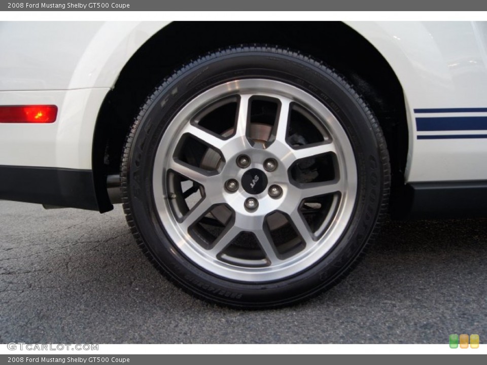 2008 Ford Mustang Shelby GT500 Coupe Wheel and Tire Photo #62266543