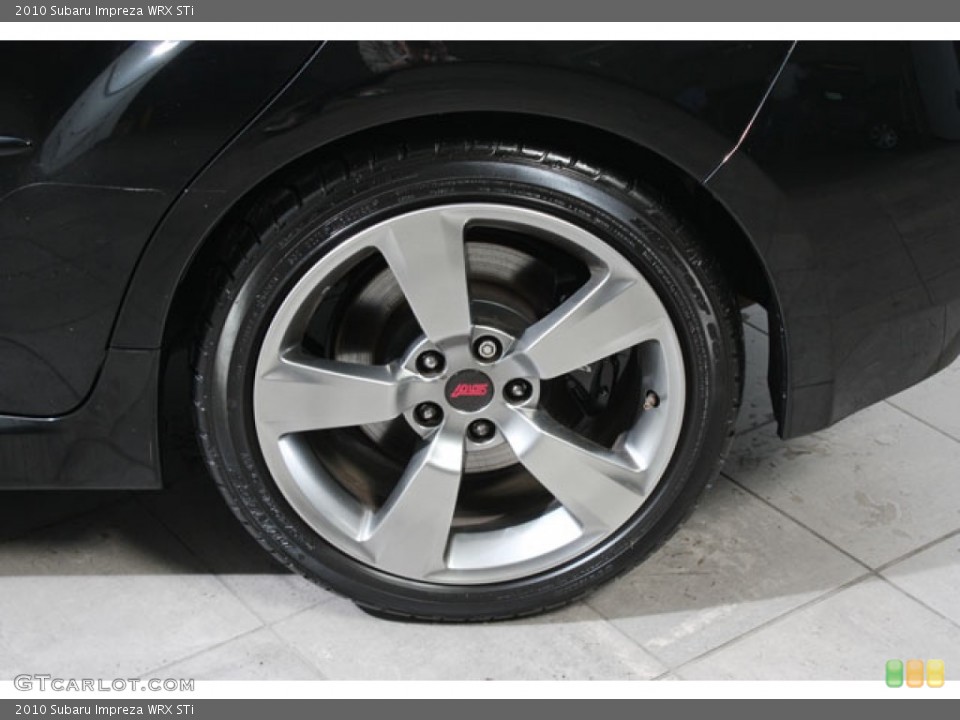 2010 Subaru Impreza WRX STi Wheel and Tire Photo #62267475