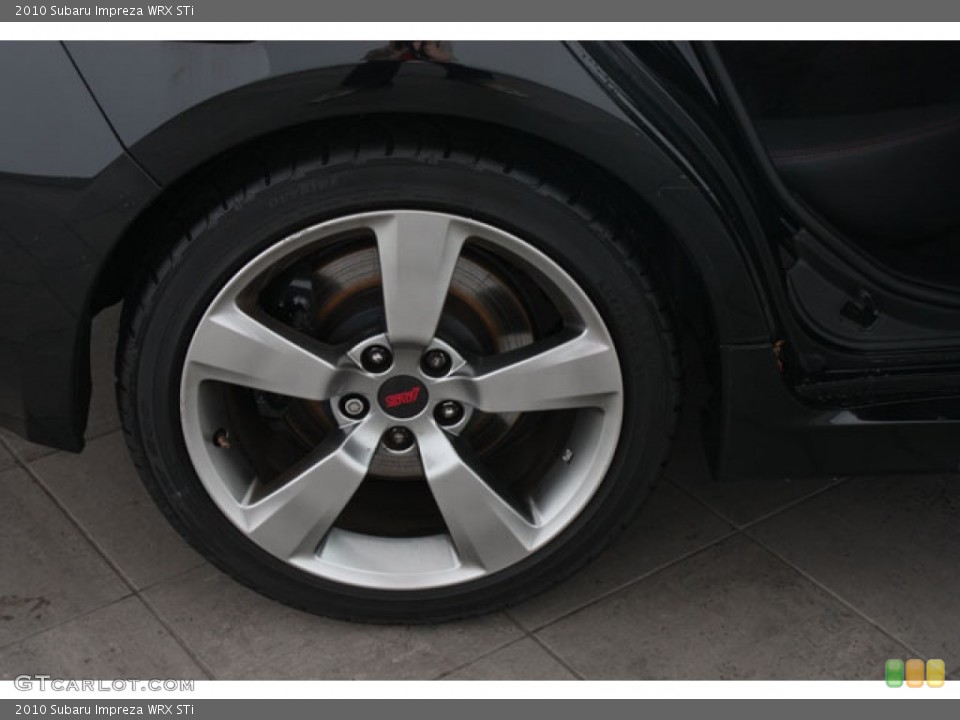 2010 Subaru Impreza WRX STi Wheel and Tire Photo #62267485