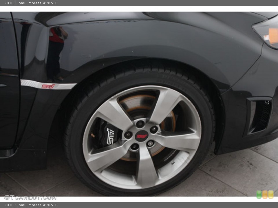 2010 Subaru Impreza WRX STi Wheel and Tire Photo #62267494