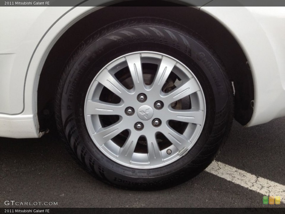 2011 Mitsubishi Galant FE Wheel and Tire Photo #62274019