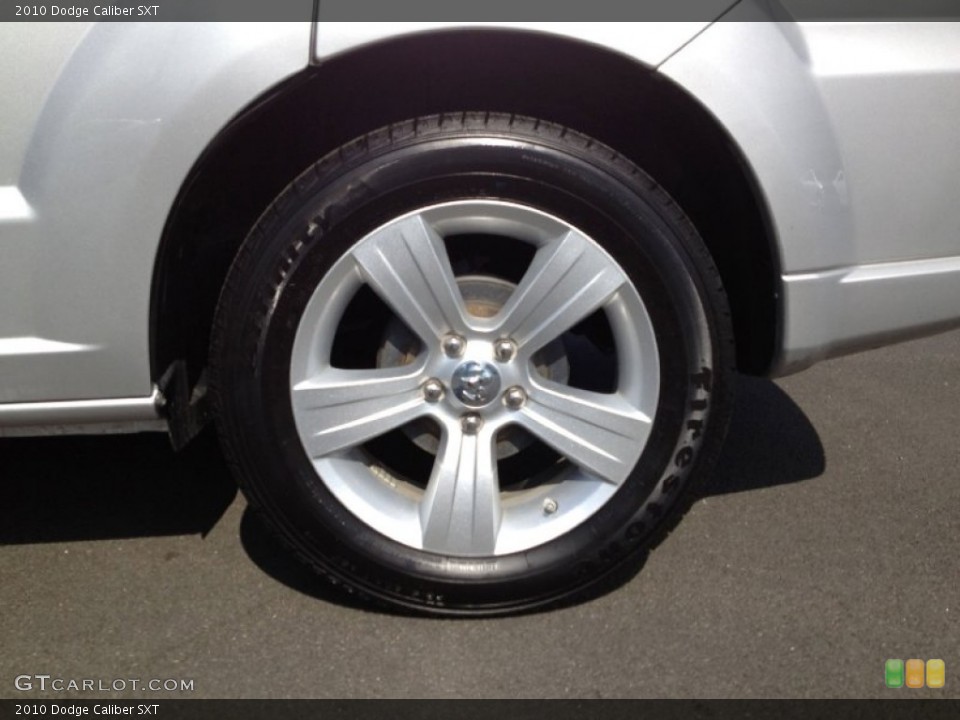 2010 Dodge Caliber SXT Wheel and Tire Photo #62274493