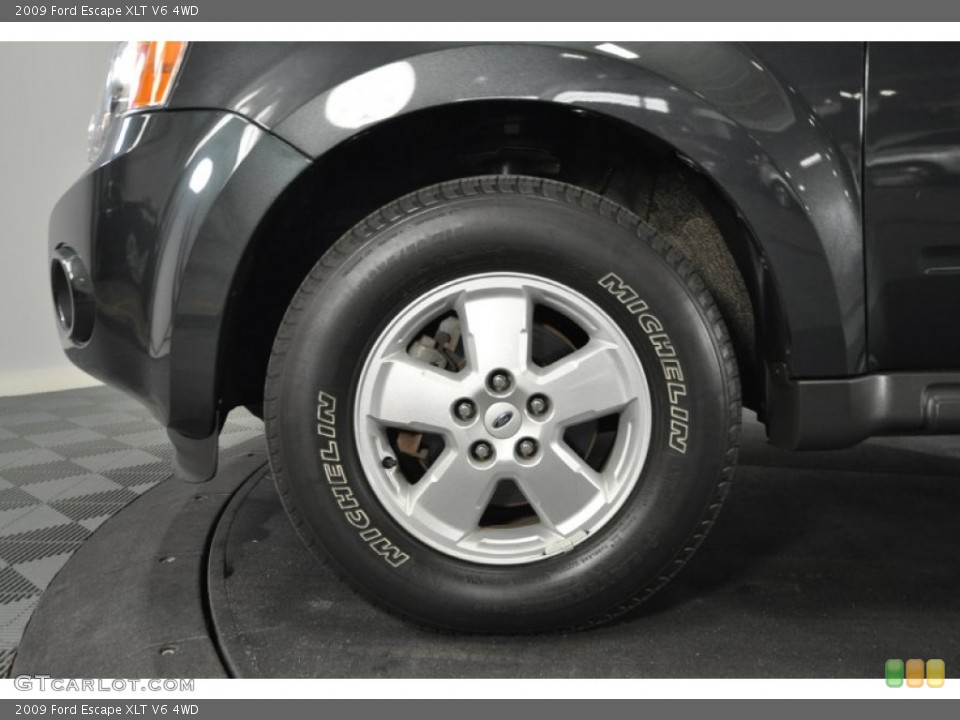 2009 Ford Escape XLT V6 4WD Wheel and Tire Photo #62275690