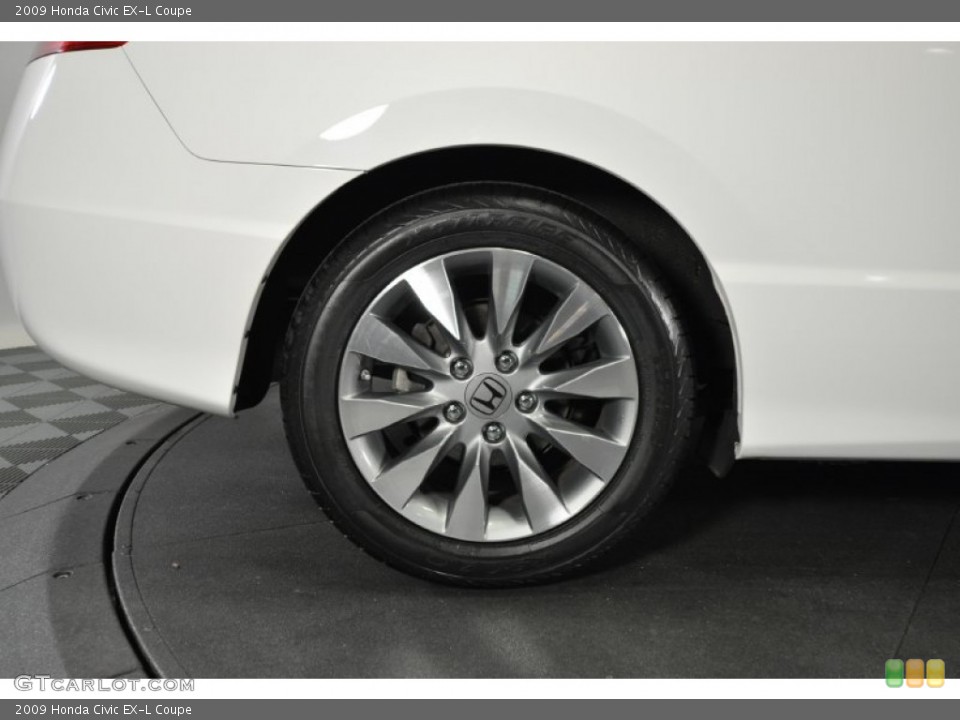 2009 Honda Civic EX-L Coupe Wheel and Tire Photo #62275954