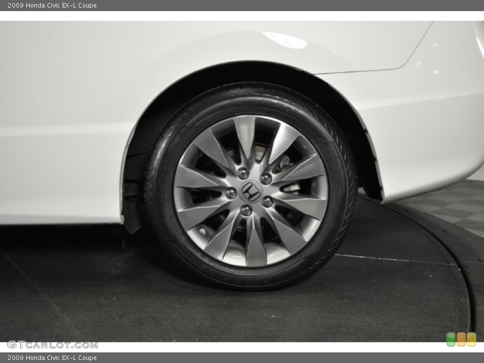 2009 Honda Civic EX-L Coupe Wheel and Tire Photo #62275981