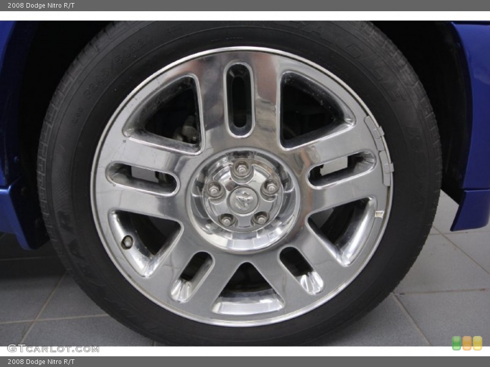 2008 Dodge Nitro R/T Wheel and Tire Photo #62279875