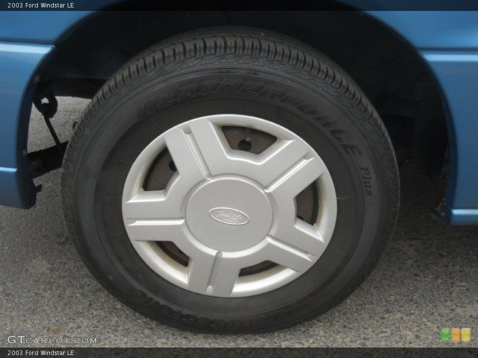 2003 Ford Windstar LE Wheel and Tire Photo #62279918