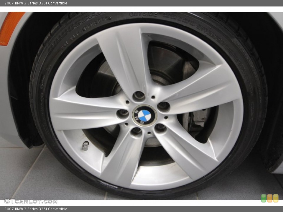 2007 BMW 3 Series 335i Convertible Wheel and Tire Photo #62280298