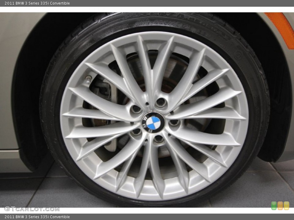 2011 BMW 3 Series 335i Convertible Wheel and Tire Photo #62284292